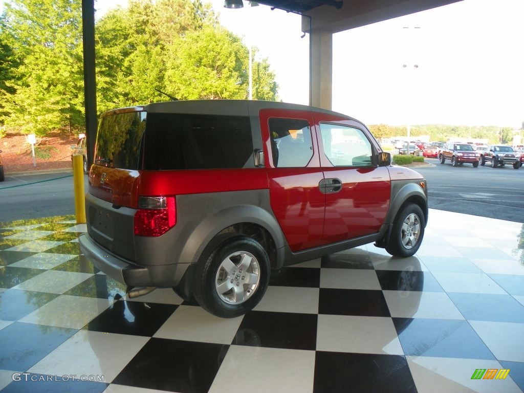 2004 Element EX - Sunset Orange Pearl / Black photo #4