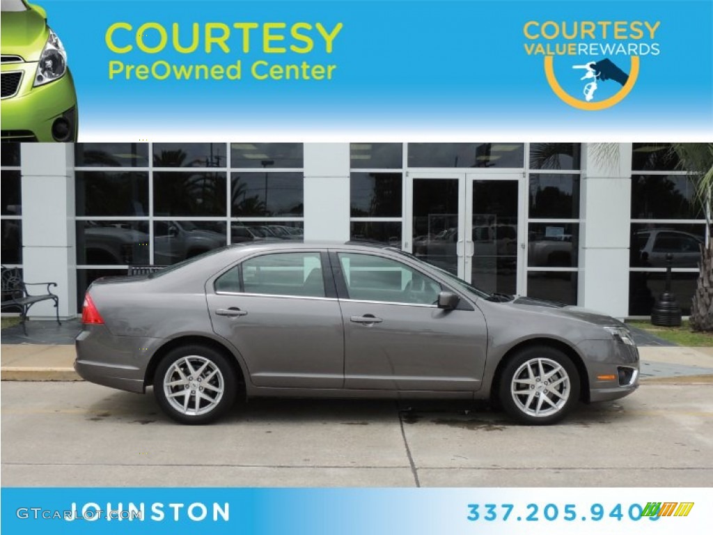 2012 Fusion SEL V6 - Sterling Grey Metallic / Charcoal Black photo #1