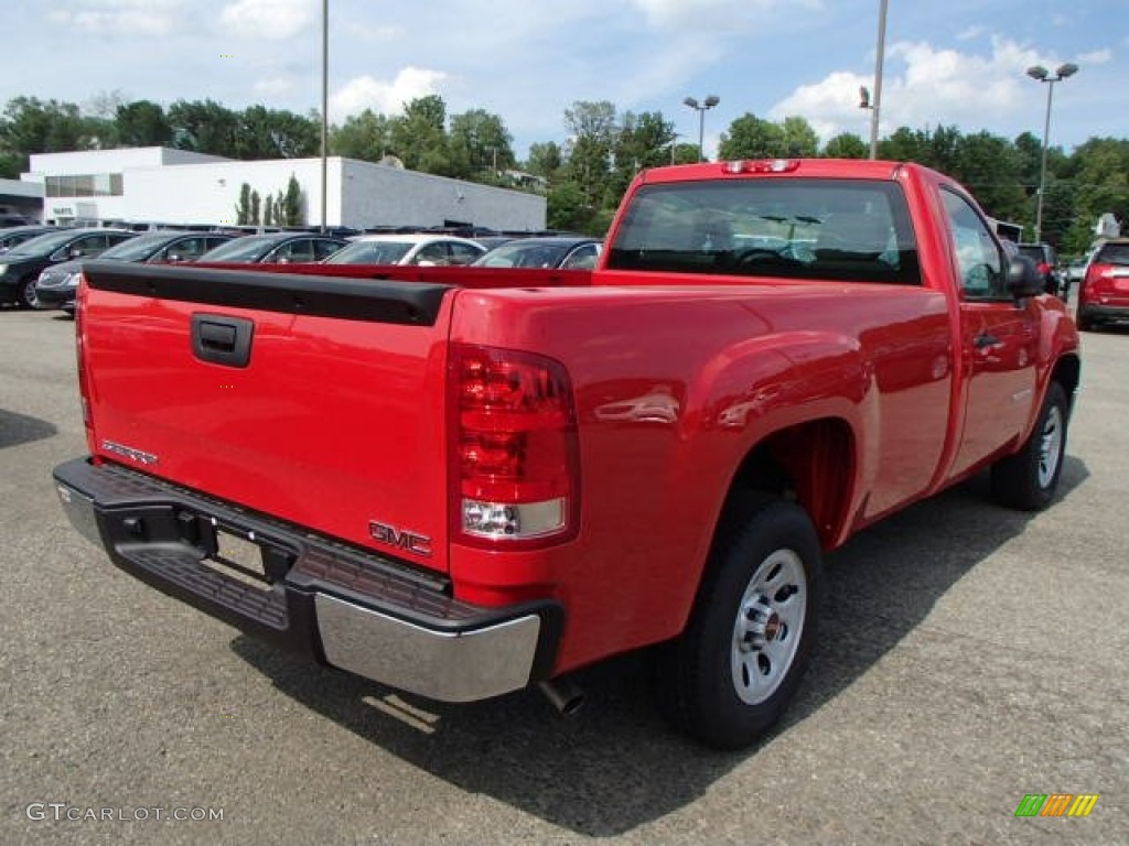 2013 Sierra 1500 Regular Cab - Fire Red / Dark Titanium photo #6