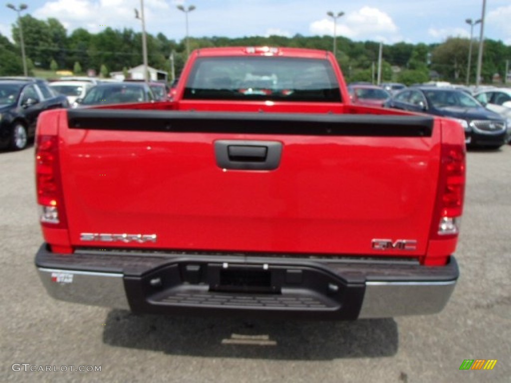 2013 Sierra 1500 Regular Cab - Fire Red / Dark Titanium photo #7