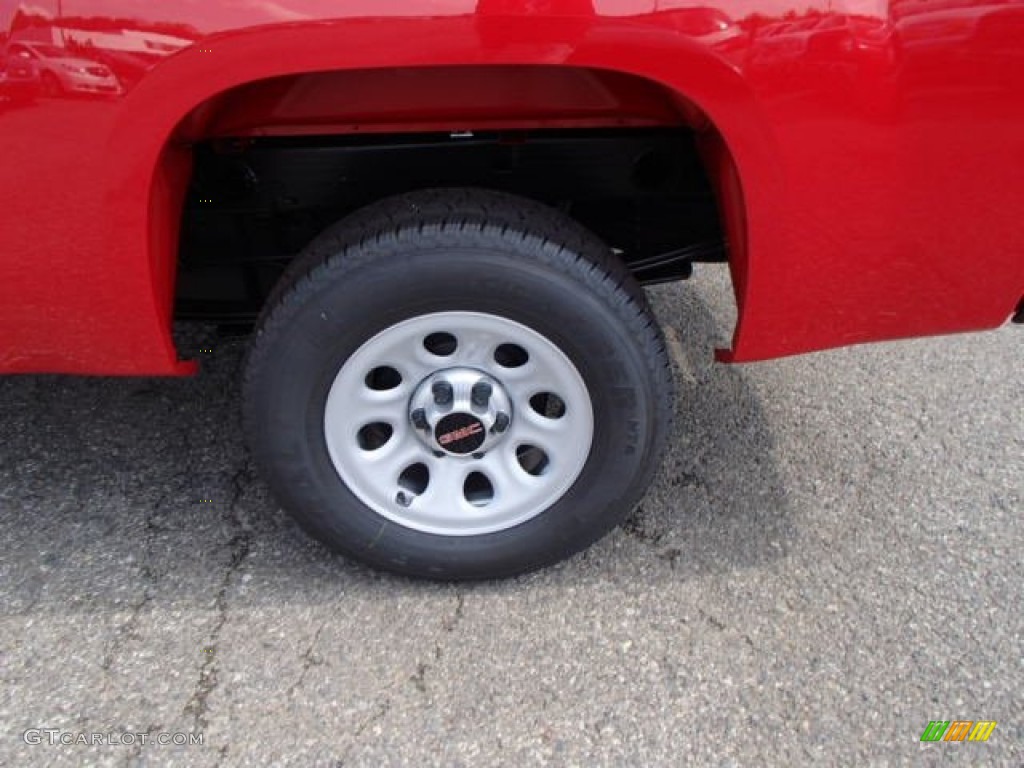 2013 Sierra 1500 Regular Cab - Fire Red / Dark Titanium photo #9