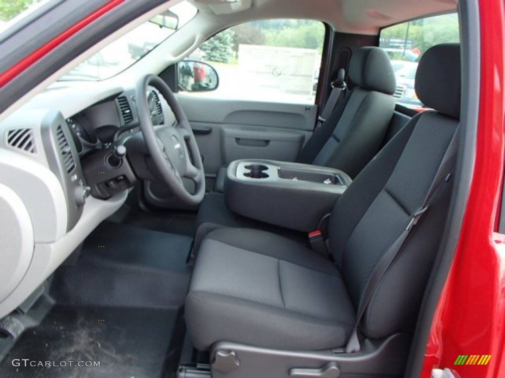 2013 Sierra 1500 Regular Cab - Fire Red / Dark Titanium photo #11