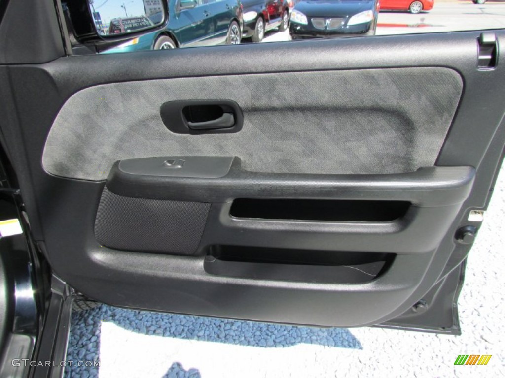 2002 CR-V EX 4WD - Nighthawk Black Pearl / Black photo #15