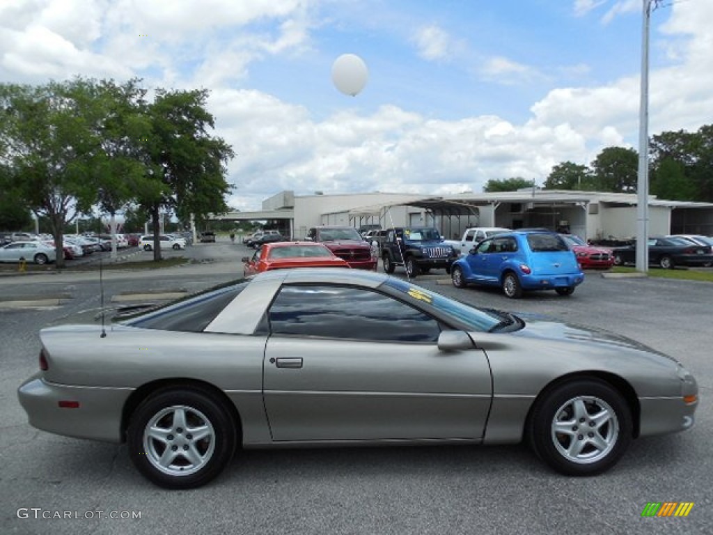 1999 Camaro Coupe - Light Pewter Metallic / Dark Gray photo #9