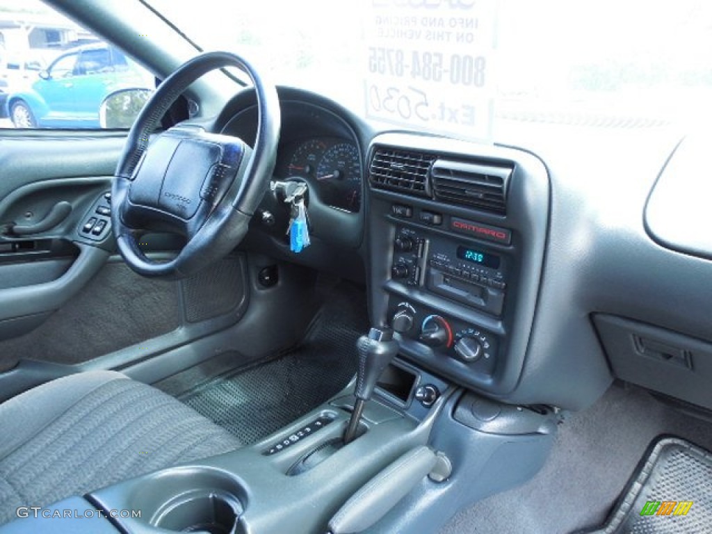 1999 Camaro Coupe - Light Pewter Metallic / Dark Gray photo #11