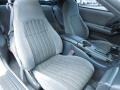 1999 Chevrolet Camaro Dark Gray Interior Front Seat Photo