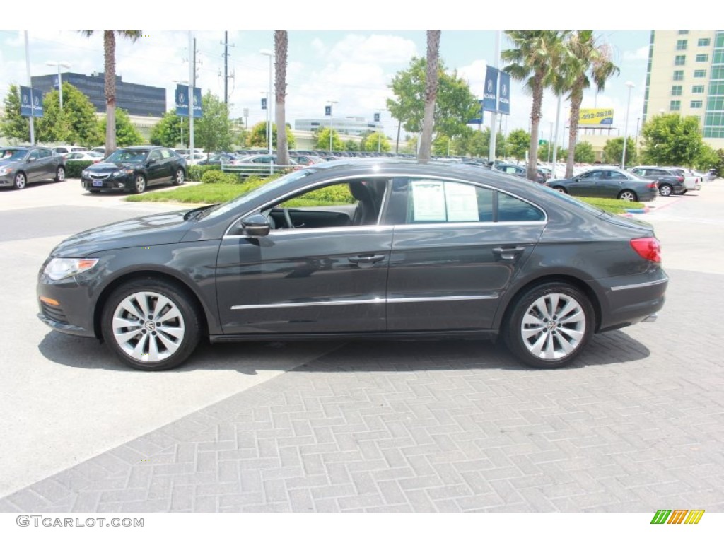 2012 CC Sport - Urano Gray Metallic / Black photo #5