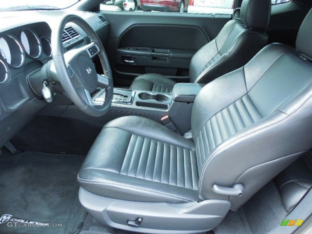 2010 Challenger R/T - Dark Titanium Metallic / Dark Slate Gray photo #4