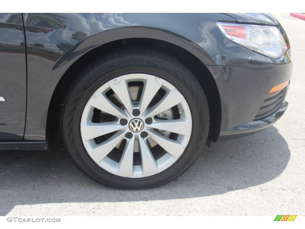 2012 CC Sport - Urano Gray Metallic / Black photo #28