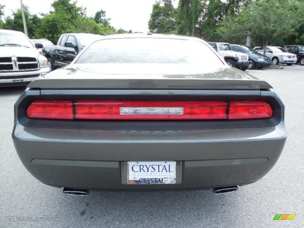 2010 Challenger R/T - Dark Titanium Metallic / Dark Slate Gray photo #7