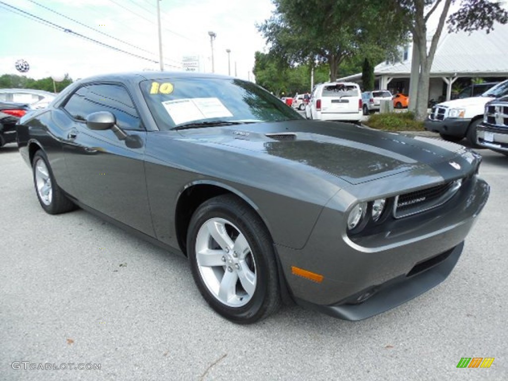 2010 Challenger R/T - Dark Titanium Metallic / Dark Slate Gray photo #10