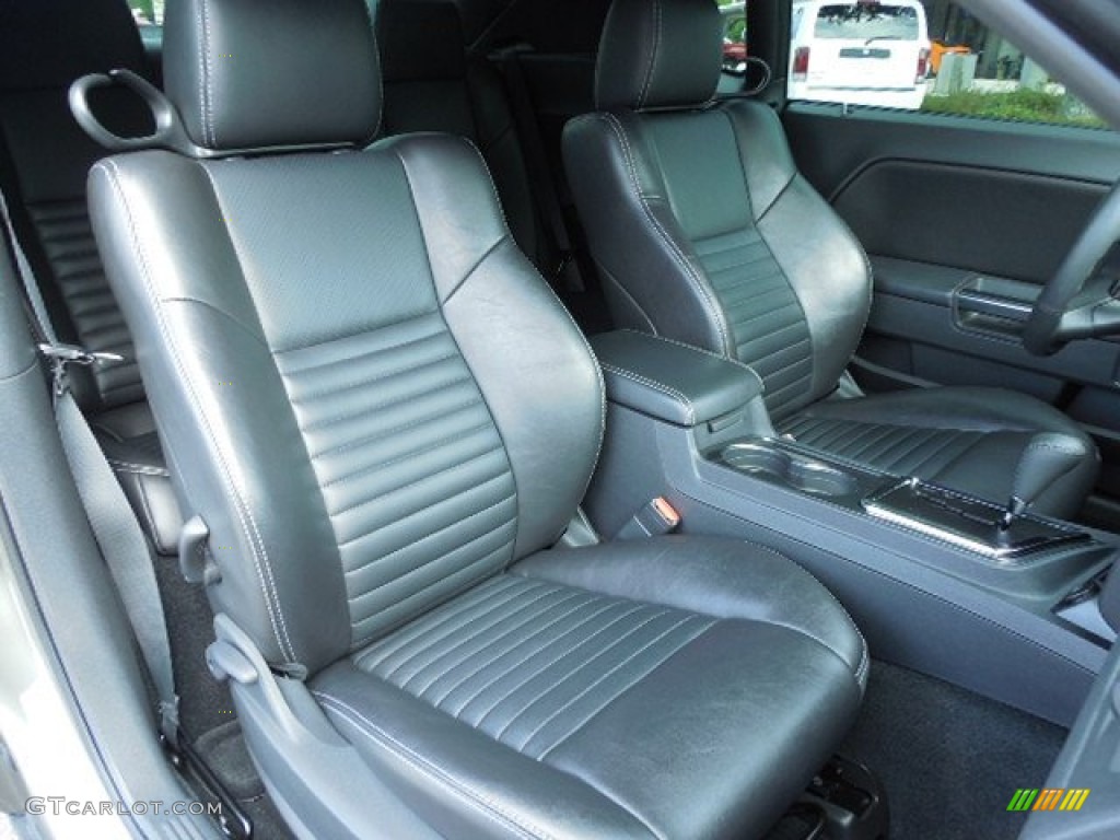 2010 Challenger R/T - Dark Titanium Metallic / Dark Slate Gray photo #12