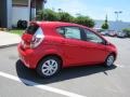 Absolutely Red - Prius c Hybrid One Photo No. 17