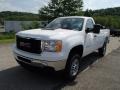 Summit White - Sierra 2500HD Regular Cab 4x4 Photo No. 2