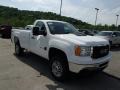 Summit White - Sierra 2500HD Regular Cab 4x4 Photo No. 4