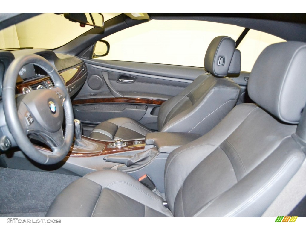 2011 3 Series 328i Convertible - Space Gray Metallic / Black photo #10