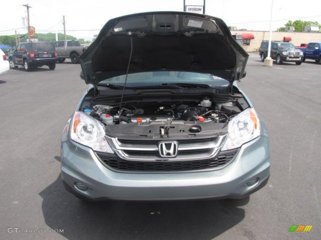 2011 CR-V SE 4WD - Opal Sage Metallic / Ivory photo #26
