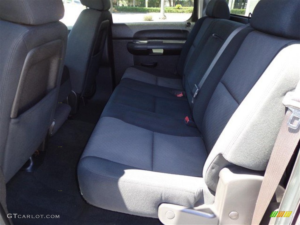 2008 Silverado 1500 LS Crew Cab - Dark Cherry Metallic / Dark Titanium photo #5