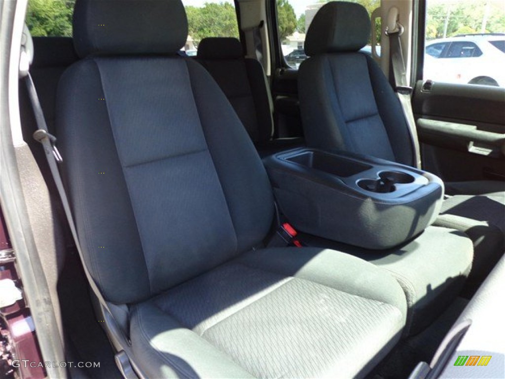 2008 Silverado 1500 LS Crew Cab - Dark Cherry Metallic / Dark Titanium photo #12