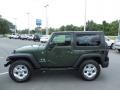 Jeep Green Metallic - Wrangler X 4x4 Photo No. 2