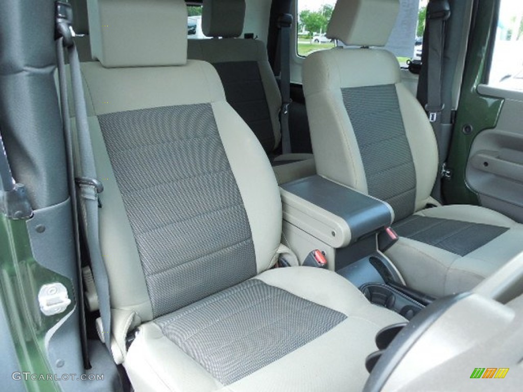 2009 Wrangler X 4x4 - Jeep Green Metallic / Dark Slate Gray/Medium Slate Gray photo #13