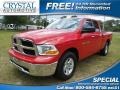 2012 Flame Red Dodge Ram 1500 SLT Quad Cab 4x4  photo #1