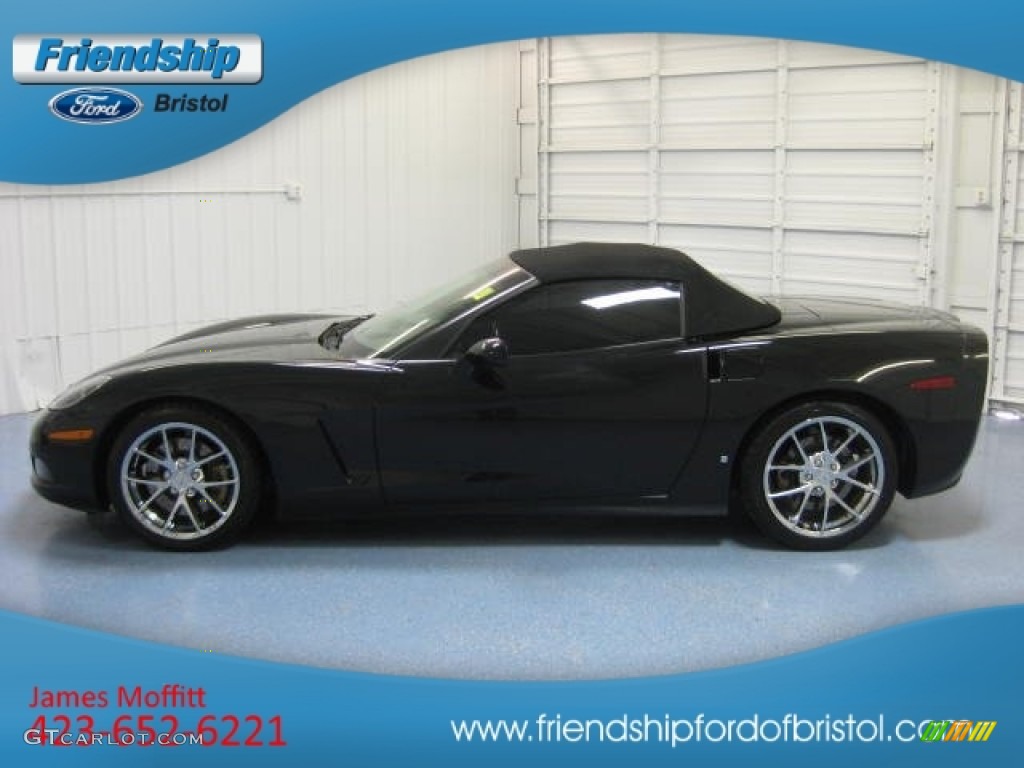 2006 Corvette Convertible - Black / Ebony Black photo #1