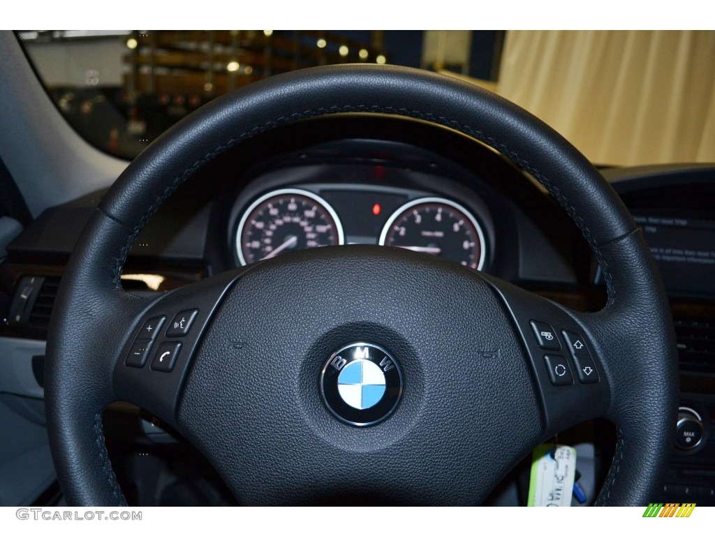 2010 3 Series 328i Sedan - Space Gray Metallic / Gray Dakota Leather photo #21