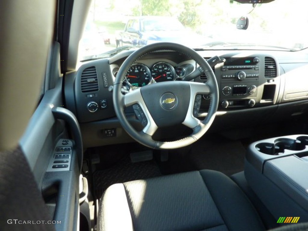 2013 Silverado 1500 LT Crew Cab 4x4 - Silver Ice Metallic / Ebony photo #14