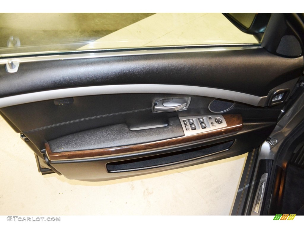 2008 7 Series 750Li Sedan - Sterling Grey Metallic / Black photo #13