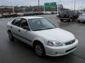 2000 Taffeta White Honda Civic LX Sedan  photo #8