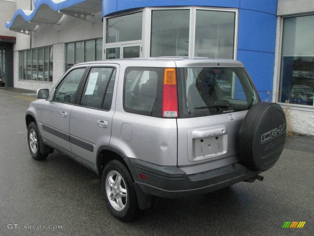 2001 CR-V EX 4WD - Satin Silver Metallic / Dark Gray photo #4