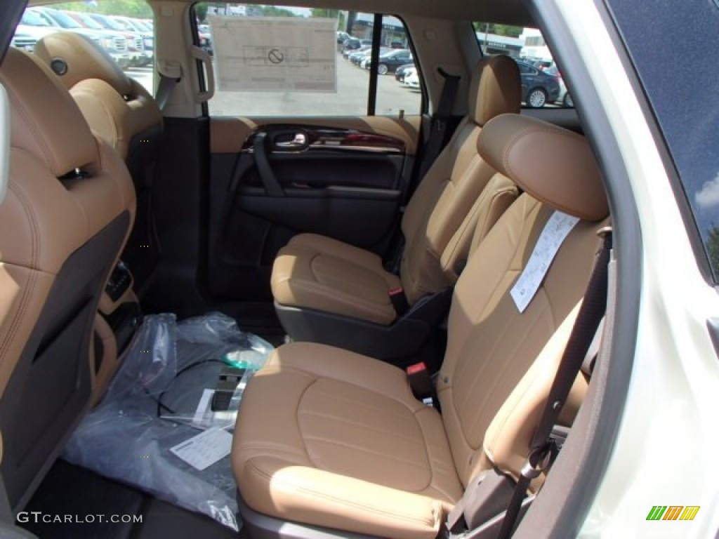 2013 Enclave Leather AWD - Champagne Silver Metallic / Choccachino Leather photo #23
