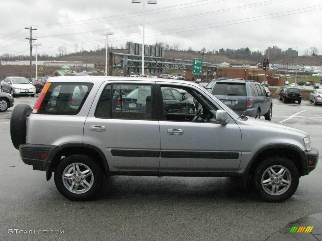 2001 CR-V EX 4WD - Satin Silver Metallic / Dark Gray photo #7