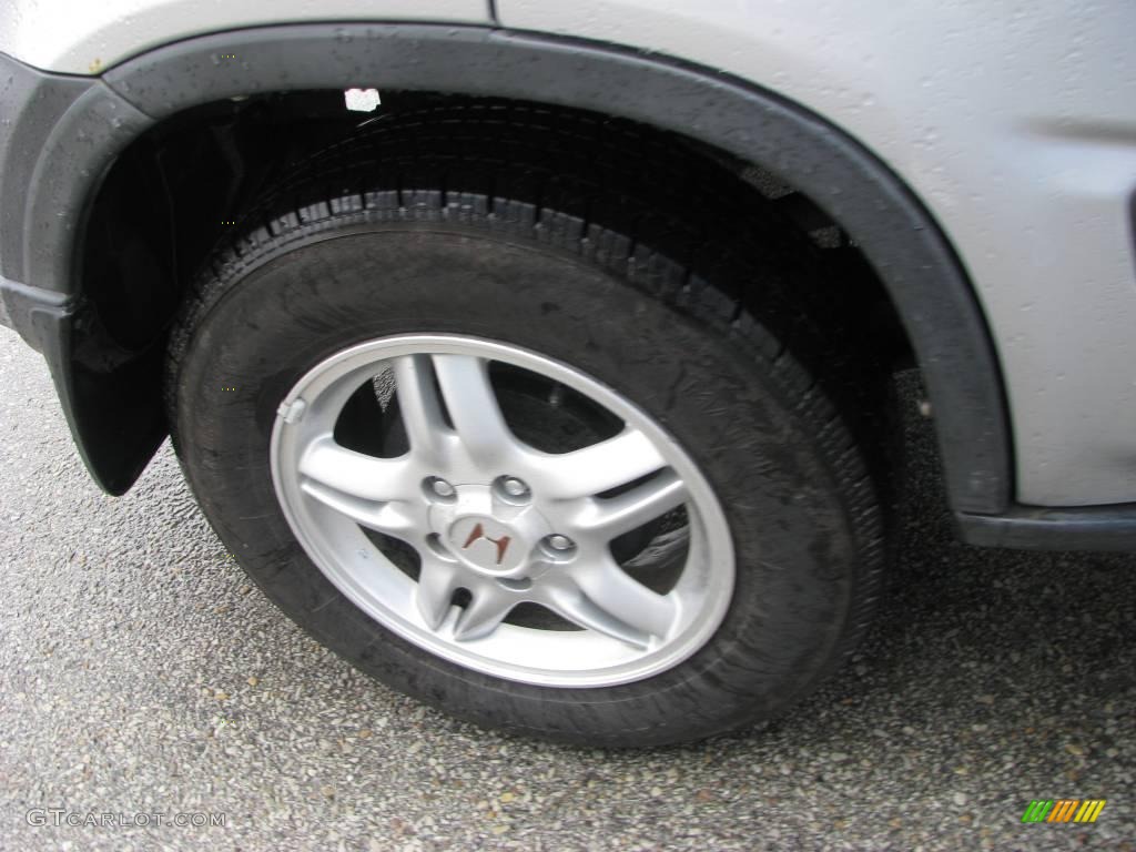 2001 CR-V EX 4WD - Satin Silver Metallic / Dark Gray photo #8