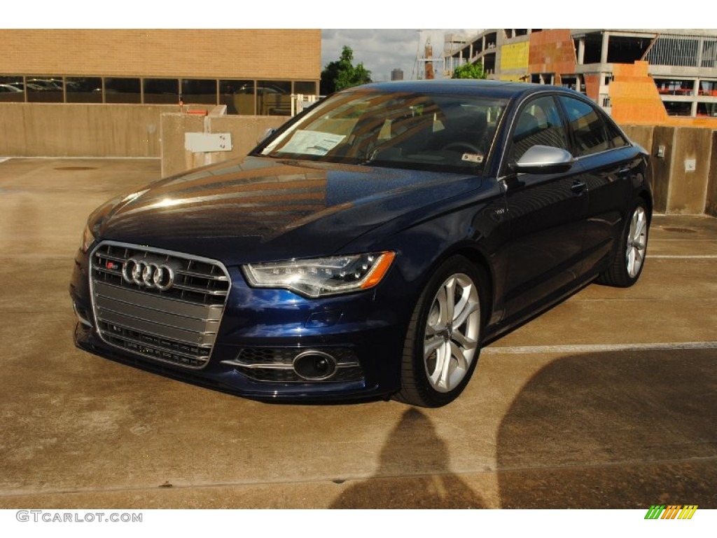 Estoril Blue Crystal 2013 Audi S6 4.0 TFSI quattro Sedan Exterior Photo #81698673