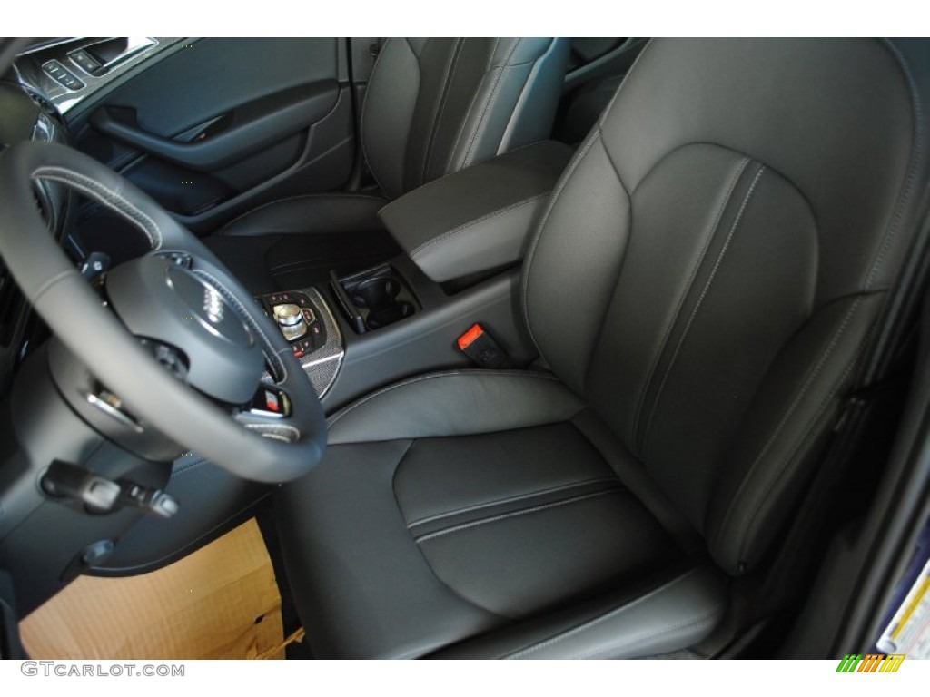 Black Interior 2013 Audi S6 4.0 TFSI quattro Sedan Photo #81698875