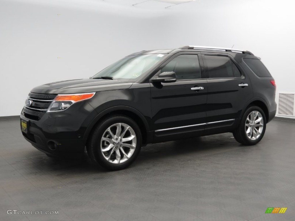 Tuxedo Black Metallic Ford Explorer