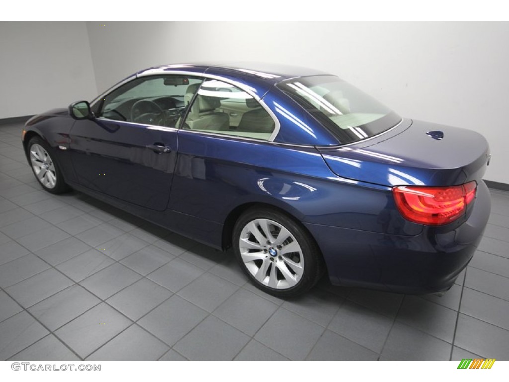 2011 3 Series 328i Convertible - Deep Sea Blue Metallic / Cream Beige photo #5