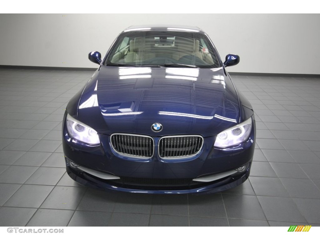 2011 3 Series 328i Convertible - Deep Sea Blue Metallic / Cream Beige photo #6