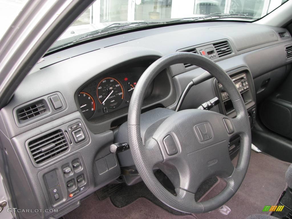 2001 CR-V EX 4WD - Satin Silver Metallic / Dark Gray photo #13