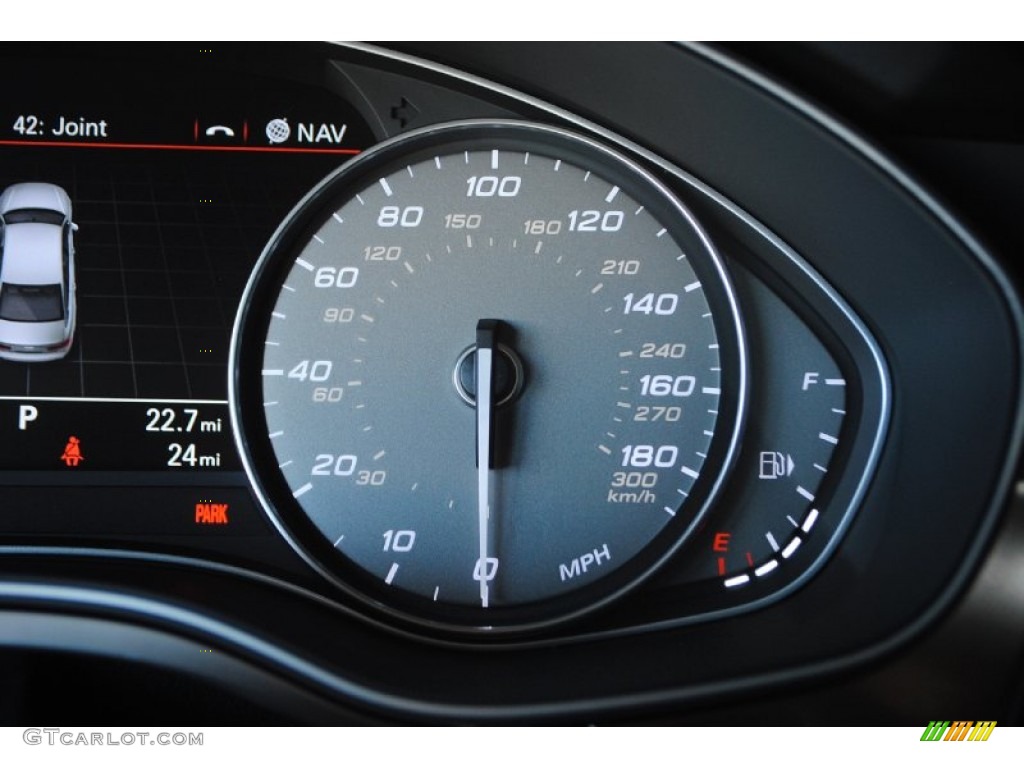 2013 Audi S6 4.0 TFSI quattro Sedan Gauges Photo #81699171
