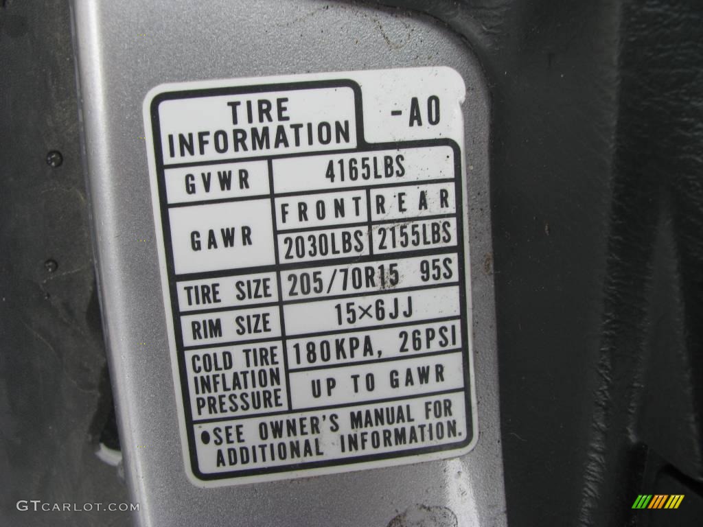 2001 CR-V EX 4WD - Satin Silver Metallic / Dark Gray photo #18