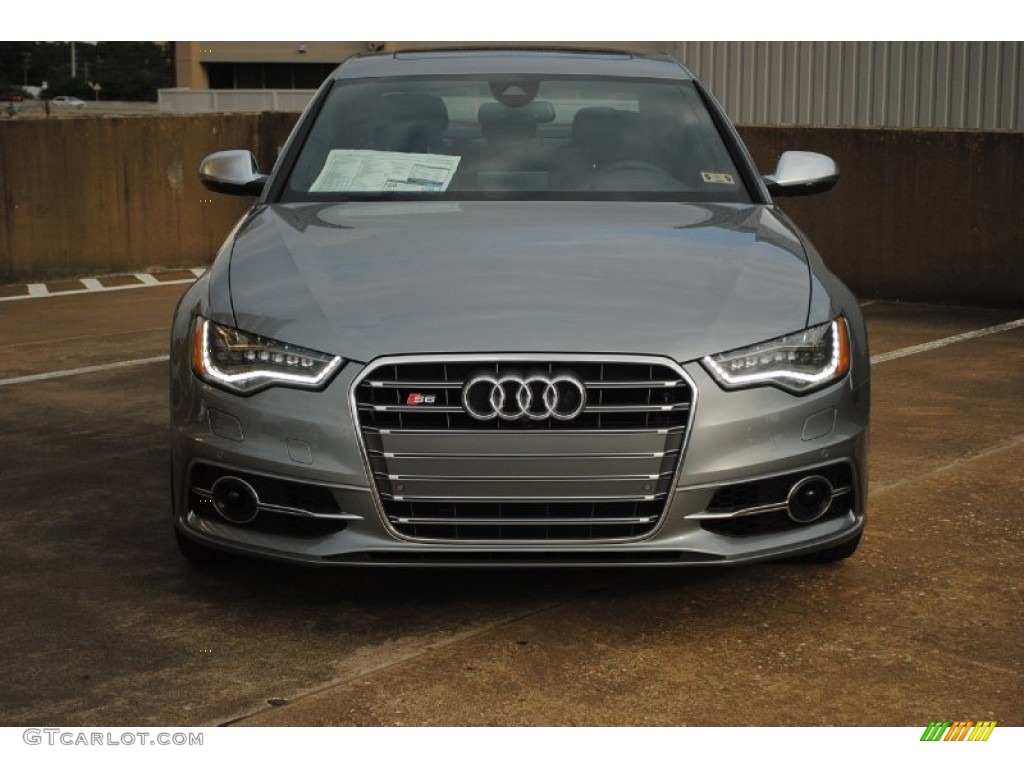 Quartz Grey Metallic 2013 Audi S6 4.0 TFSI quattro Sedan Exterior Photo #81699427