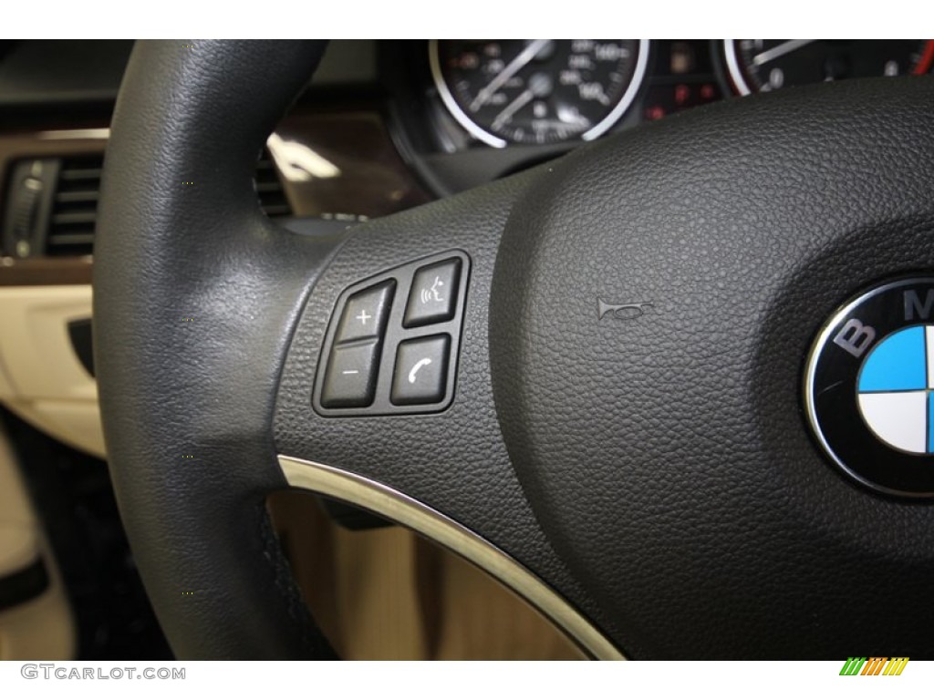 2011 3 Series 328i Convertible - Deep Sea Blue Metallic / Cream Beige photo #26