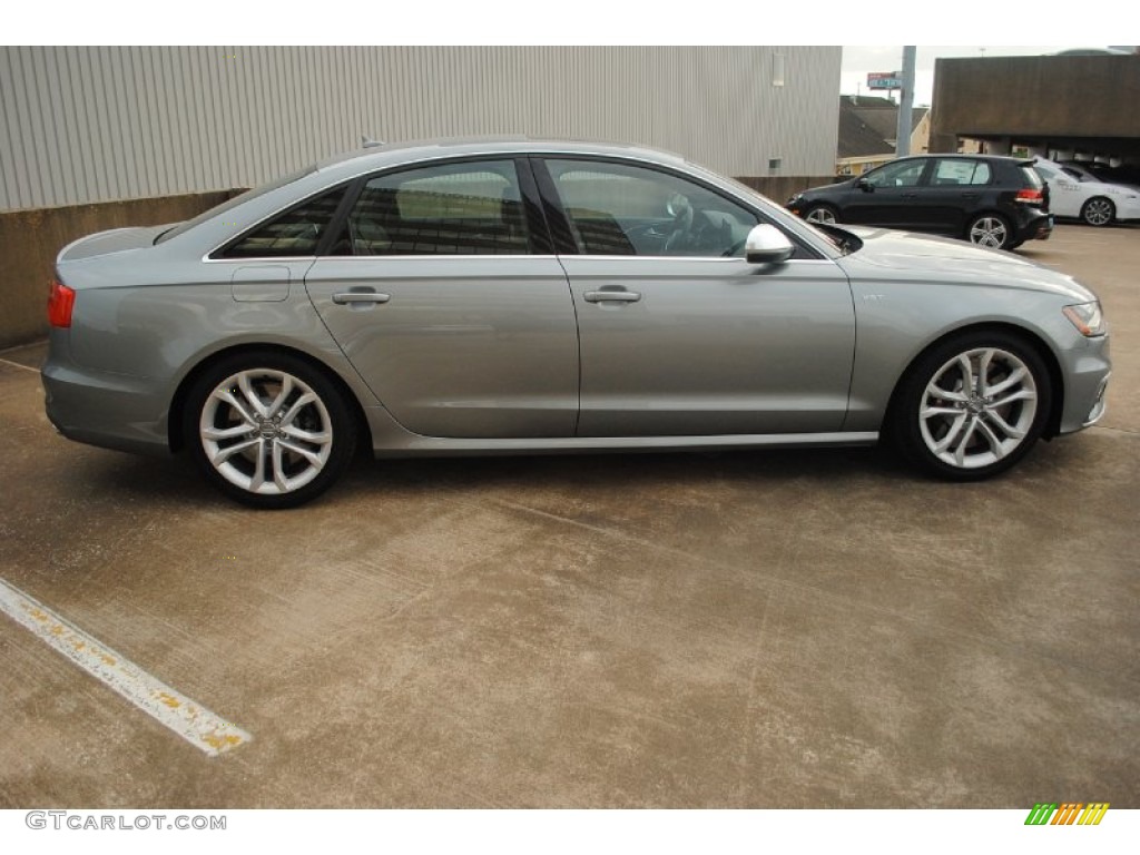 Quartz Grey Metallic 2013 Audi S6 4.0 TFSI quattro Sedan Exterior Photo #81699534