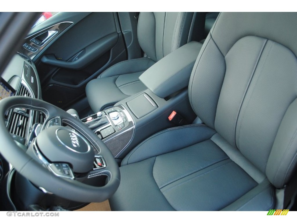 Black Interior 2013 Audi S6 4.0 TFSI quattro Sedan Photo #81699618