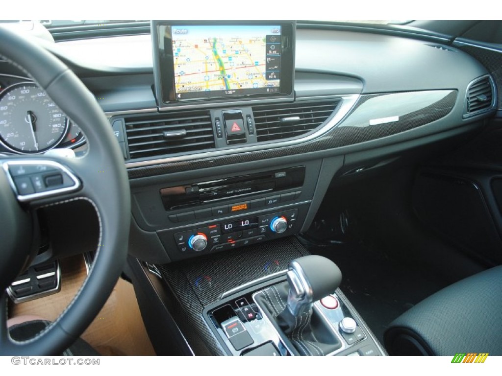 2013 Audi S6 4.0 TFSI quattro Sedan Black Dashboard Photo #81699650