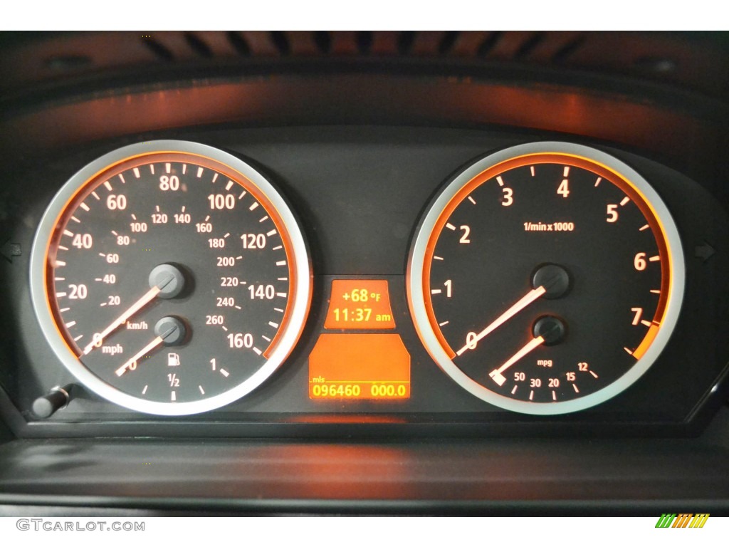 2007 BMW 5 Series 530i Sedan Gauges Photo #81700032