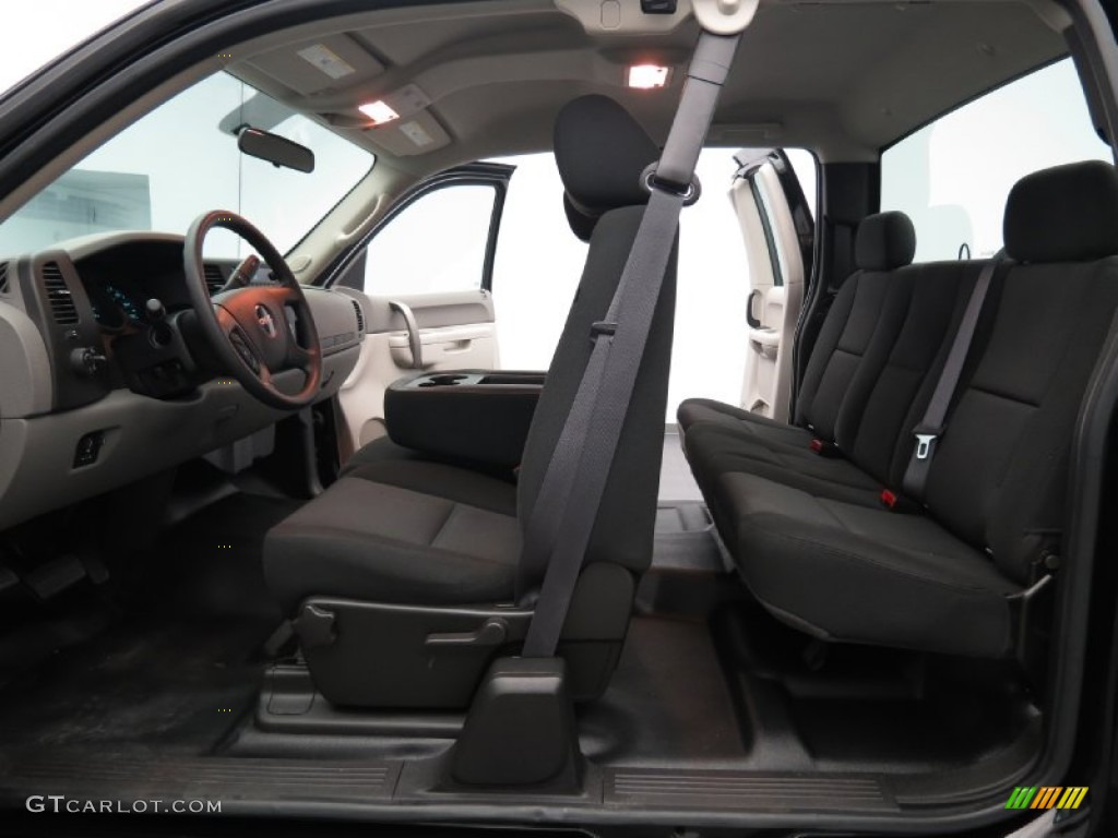 Dark Titanium Interior 2011 GMC Sierra 1500 Extended Cab Photo #81701011